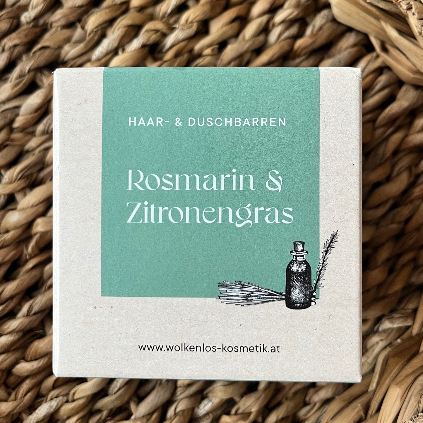 Haar- und Duschbarren Rosmarin & Zitronengras