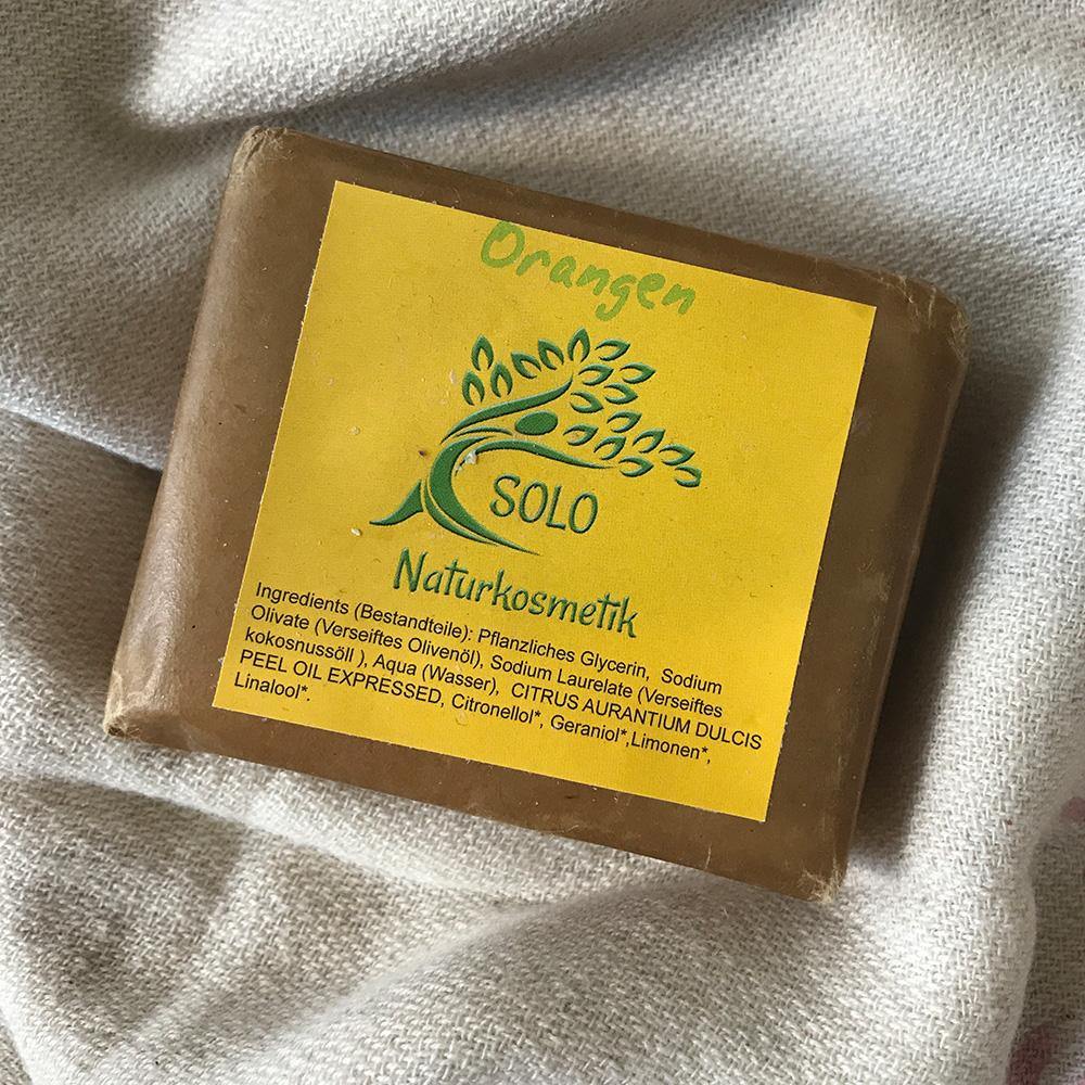 Aleppo Naturseife Orange 100 g - Hamamista