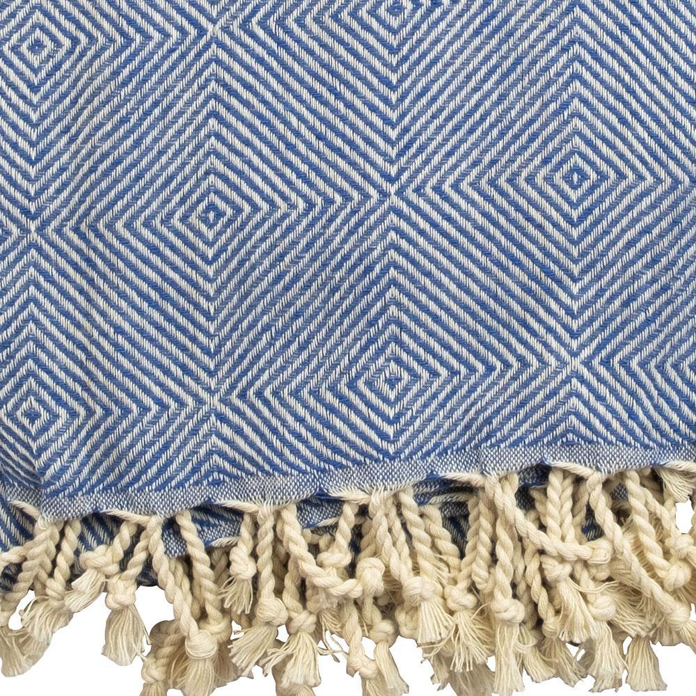 Hamamtuch Charlotte III blau - Hamamista