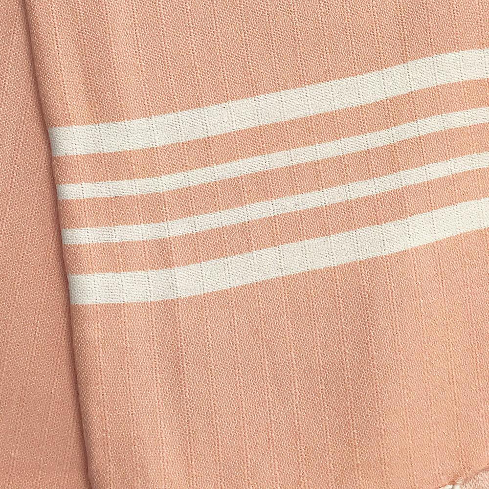 Peskir Leyla apricot - handgewebt und vorgewaschen - / Hamamtuch XS