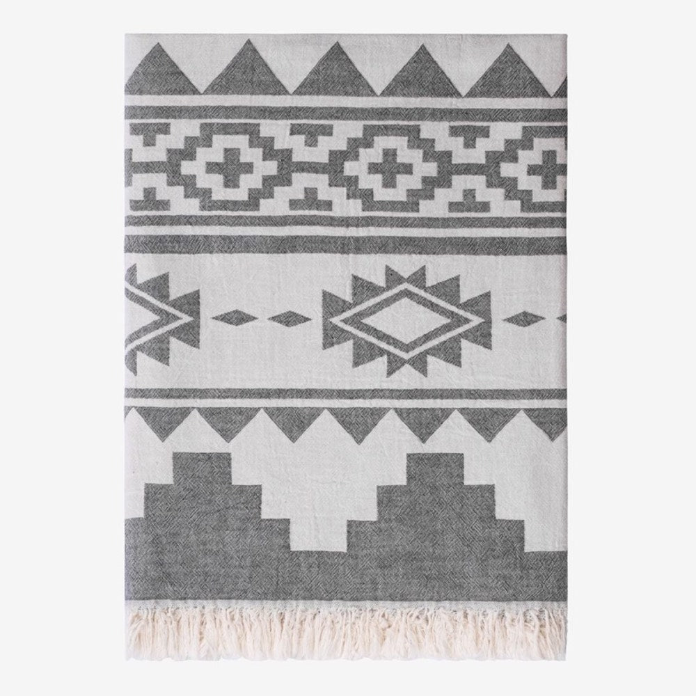 Hamamdecke Jackie Aztekenmuster 130 x 170 cm