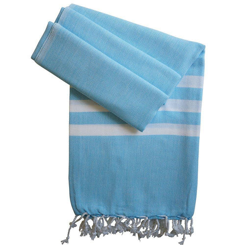 Hamam towel XXL Mavi handwoven - turquoise - Hamamista