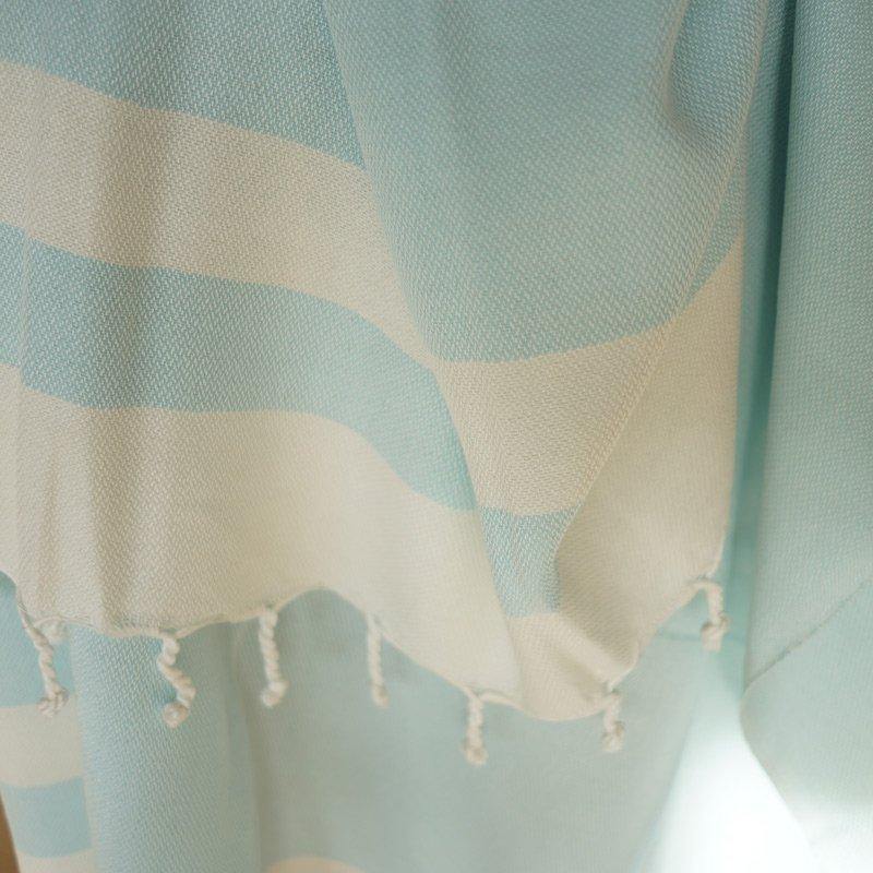 Hamamtuch Juliet babyblau - handgewebt - SALE - Hamamista