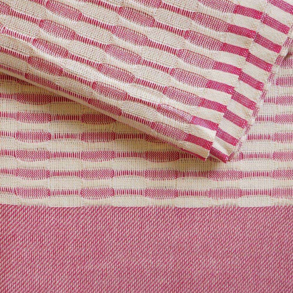 Hamamtuch Claude handgewebt - pink - Hamamista