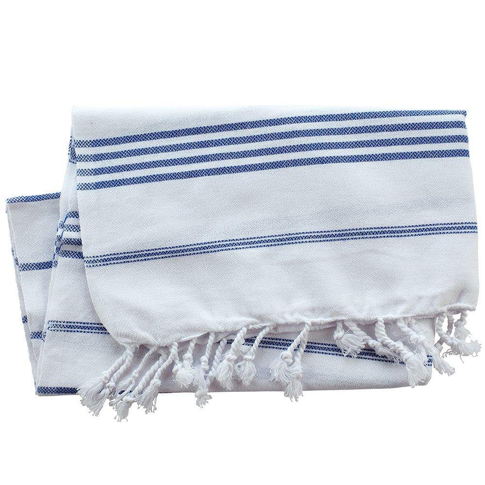 Peskir Ellen white - handwoven / hammam towel XS