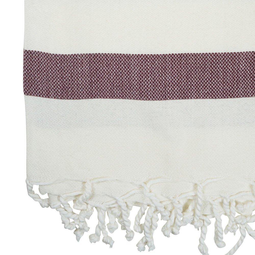 Hamamtuch Juliet pflaume - handgewebt - SALE - Hamamista
