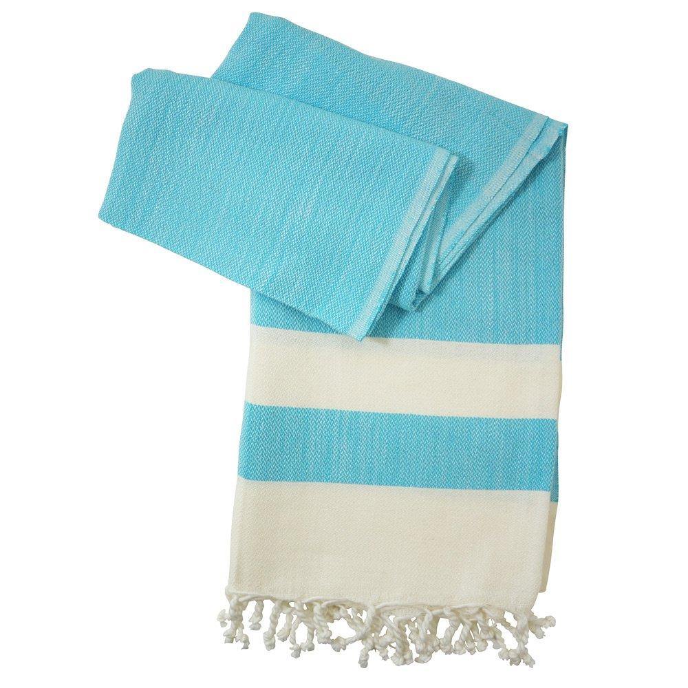 Hamamtuch Juliet türkis - handgewebt - SALE - Hamamista