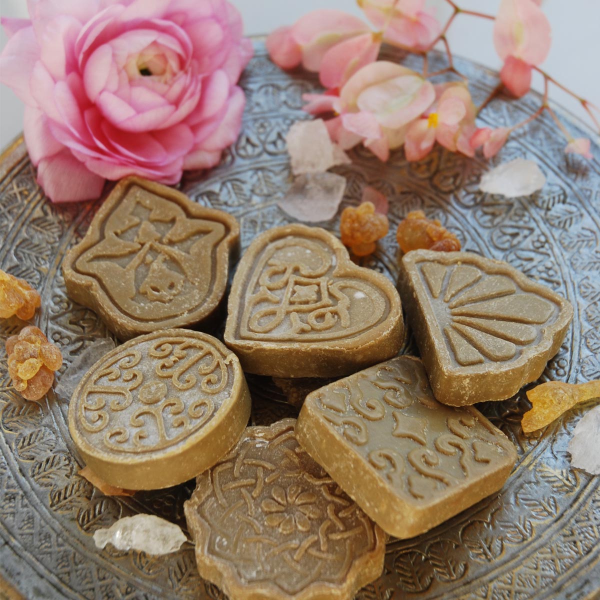 Aleppo Gästeseifen Geschenkset Jenjis (100 % Bio) von Karawan authentic