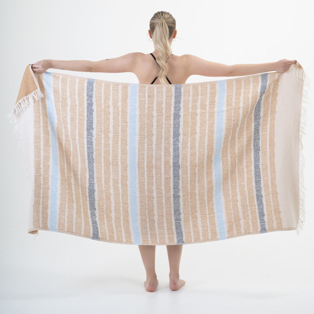 Hamamtuch Bio Emre beige 100 % Bio-Baumwolle