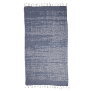 Hamam towel organic blue 100 % organic cotton