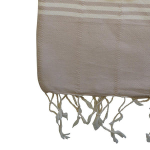 Hamam Towel Bella hand-woven and pre-washed - beige