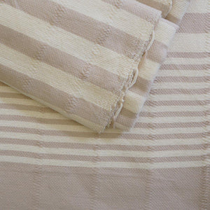 Hamam Towel Bella hand-woven and pre-washed - beige