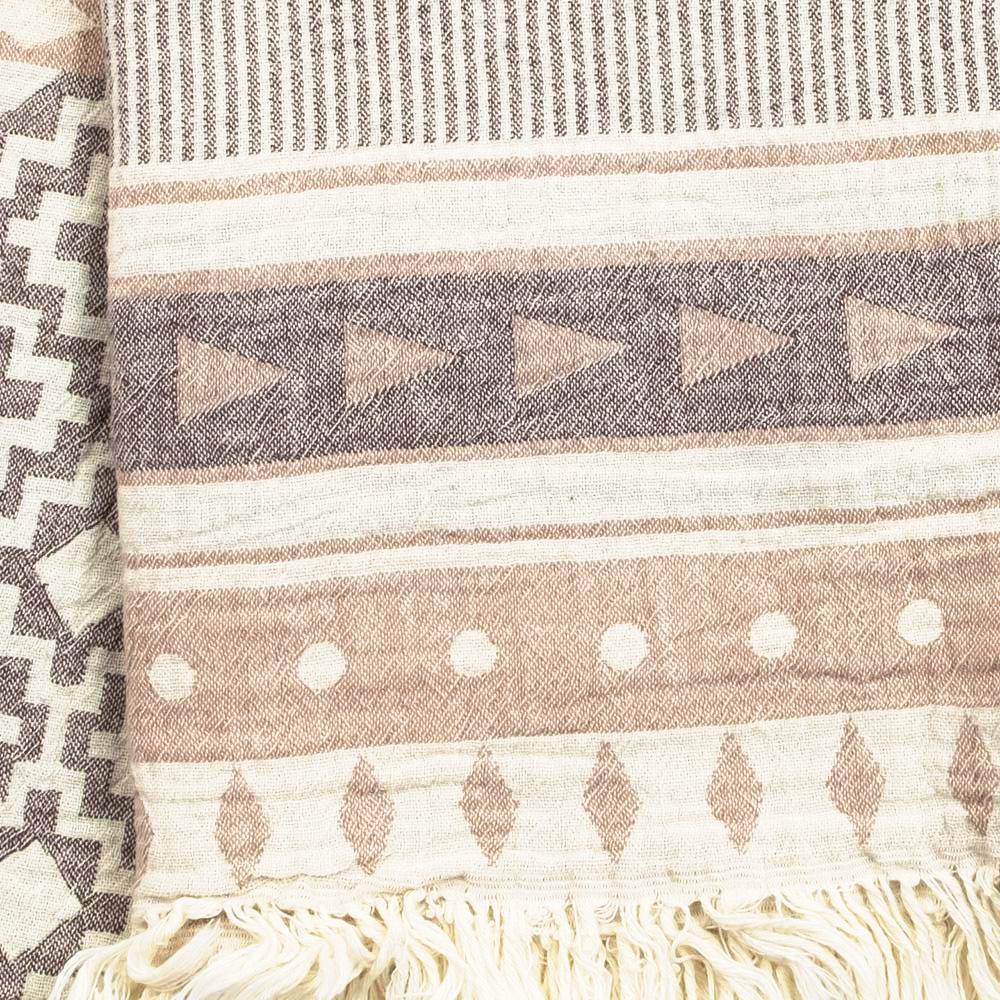 Hamamtuch Jackie Orient beige-braun 