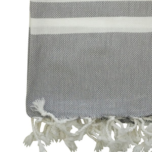 Hamam Towel XXL Mavi handwoven - grey