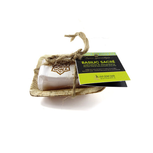 Ayurvedische Seife Heiliges Basilikum 20 g von Karawan authentic