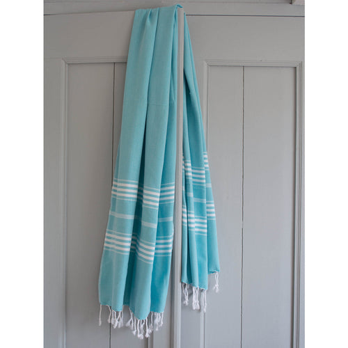 Hamamtuch Classic extralang aqua 100x200 cm