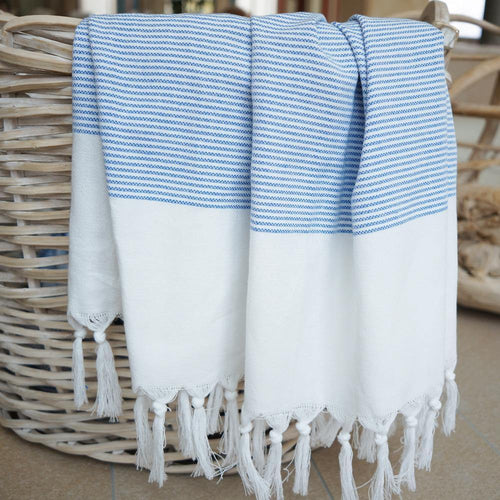 Hamam towel Jil blue