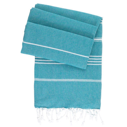 Hamam towel Sara petrol green from Hamamista